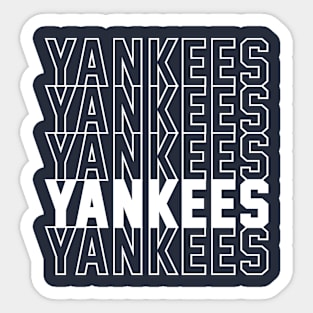 YANKEES Sticker